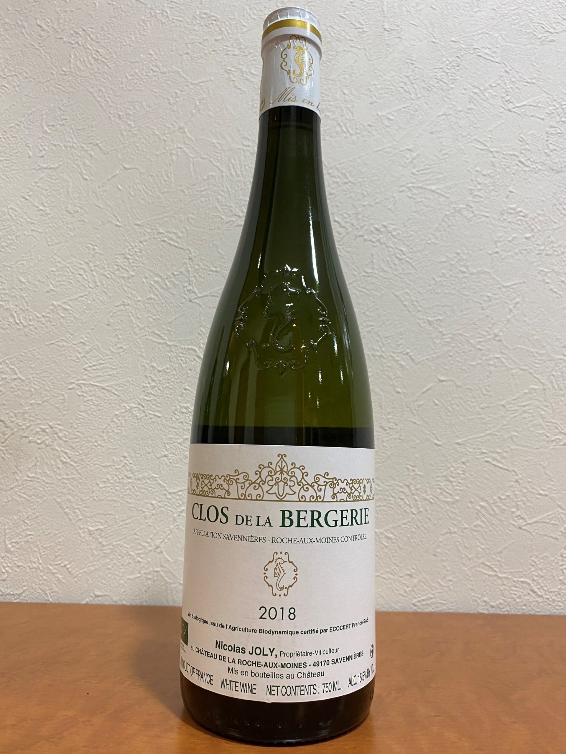 ニコラ・ジョリー サヴニエール レ・ヴュー・クロ 2010 【公式通販】