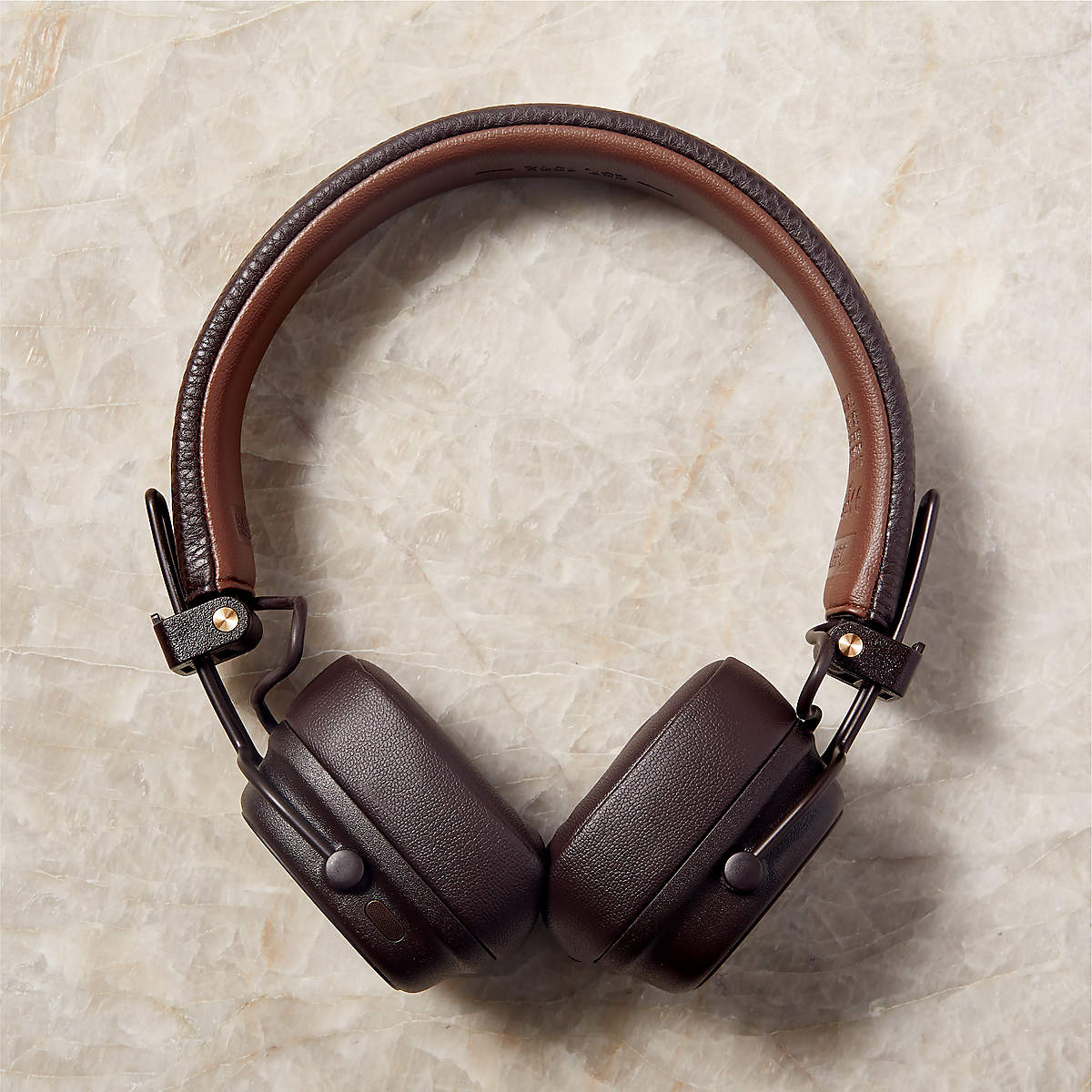 Marshall Major V Brown On-Ear Bluetooth Headphones + Reviews | CB2
