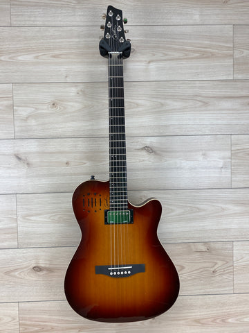 ハードケース付】 Godin A6 Ultra cognac burst A6 ULTRA Cognac Burst