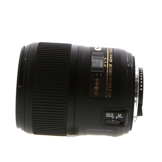 Nikon AF-S NIKKOR 60mm f/2.8 G Micro ED Autofocus IF Lens {62}