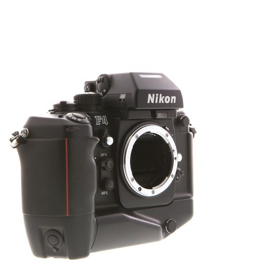 Nikon F4S (F4 Body with MB-21 High Speed Battery Pack) 35mm Camera