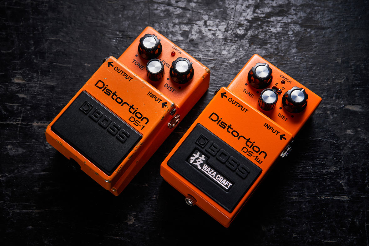 BOSS DS-1W is the DS-1's first solid-state distortion pedal update