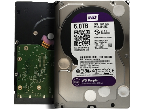 Western Digital Purple Surveillance WD60PURX 6TB 5400RPM 64MB