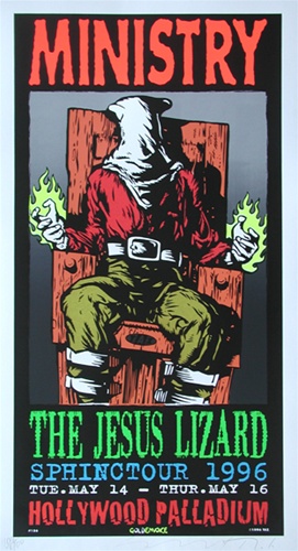 Taz Ministry Original Rock Concert Poster