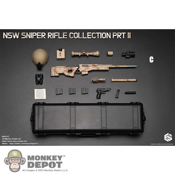 Monkey Depot - Weapon Set: Easy Simple NSW Sniper Rifle Collection