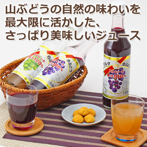 田所食品 宮城県 ストレート果汁100%ジュース マルタのきぶどう白