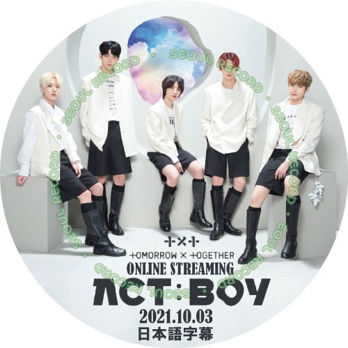 公式 txt ソウルコン ACT：TOMORROW フーディー トレカ スビン