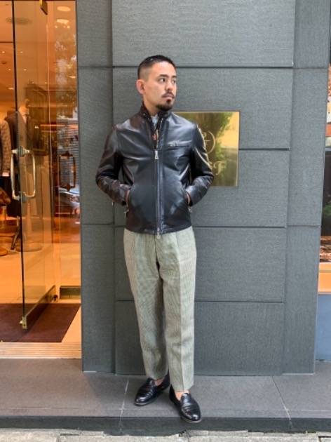 BEAMS レザーシングルライダース BEAMS ライダースジャケット Mサイズ