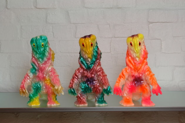 M1号（エムイチゴウ）〉ブルマァク復刻ヘドラ（ハロウィーンカラー