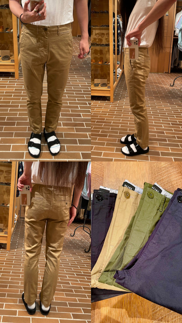 ストレッチテーパードチノをご存知ですか？｜ビームス 横浜東口｜BEAMS