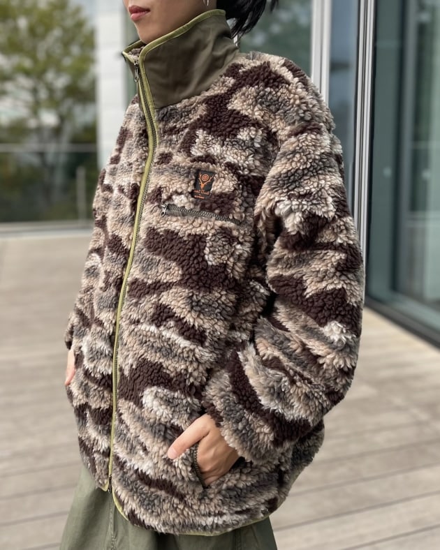 予約】別注！〈South2 West8〉トラウト柄ボアシリーズ！！｜ビームス