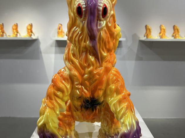 M1号（エムイチゴウ）〉ブルマァク復刻ヘドラ（ハロウィーンカラー