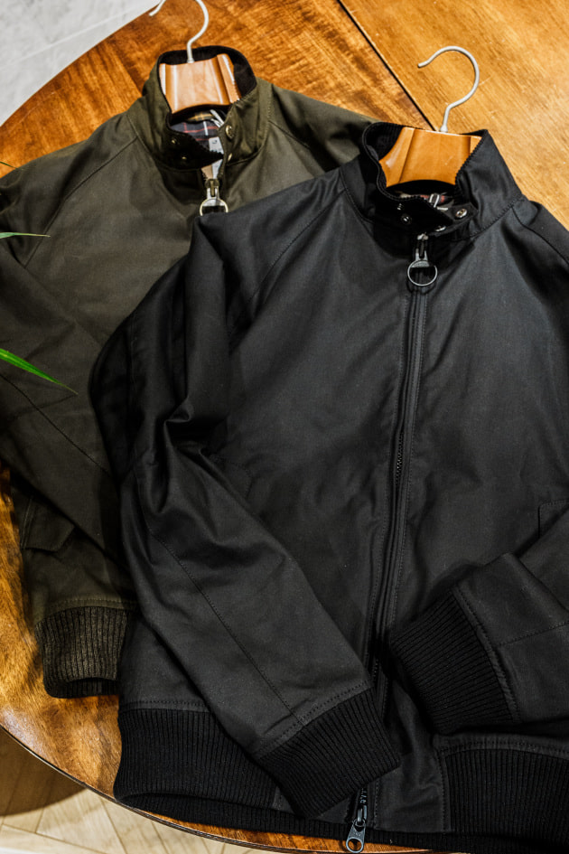Barbour（バブアー） × BARACUTA（バラクータ）＞英国2大ブランドが