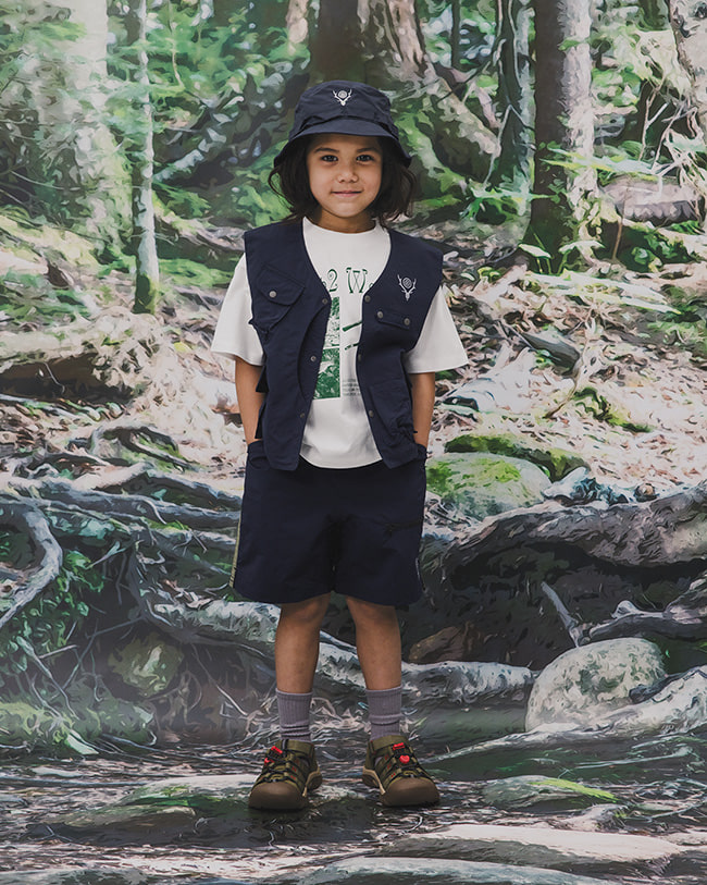 アウトドアブランド〈SOUTH2 WEST8〉と〈こども ビームス〉の