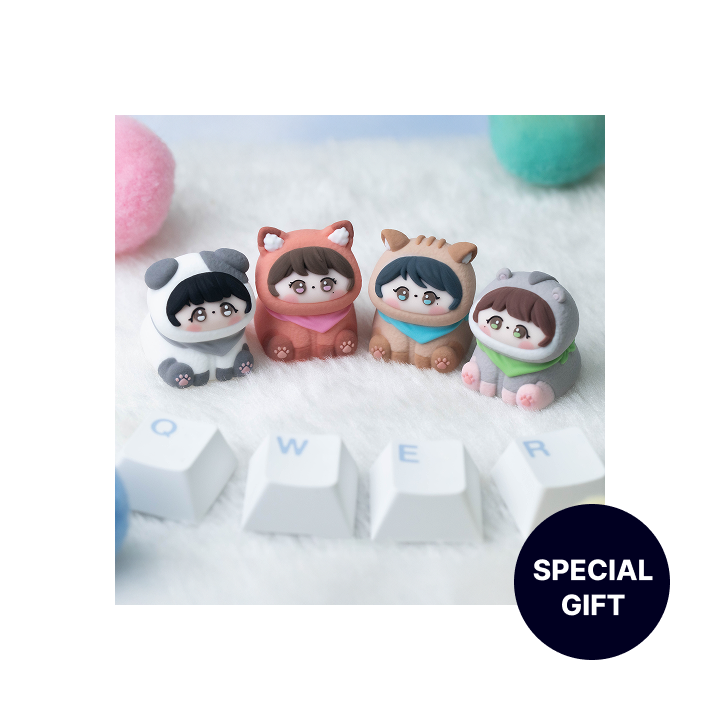 QWER | Artisan Handmade Key Cap (4 Options)_Set