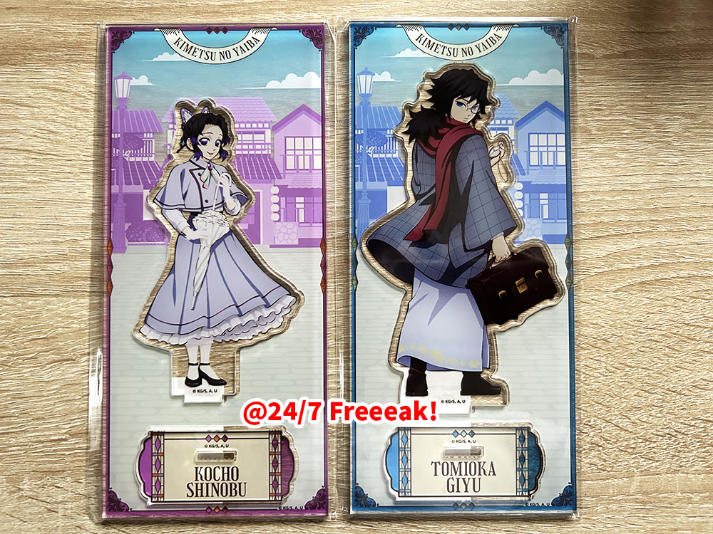 鬼滅の刃 冨岡義勇 胡蝶しのぶ アクリルスタンド・特典カード グッズ