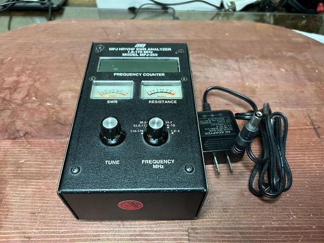 MFJ-259 HF⁄VHF SWR 1.8⁄170MHz アンテナアナライザー アンテナ