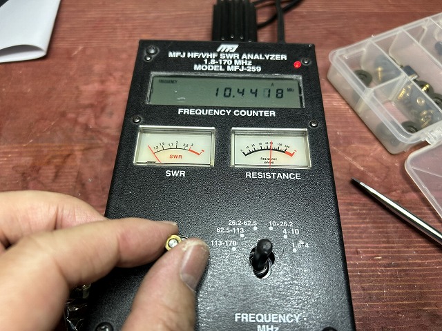 アンテナアナライザー MFJ-259の修理 - TomのブログⅡ