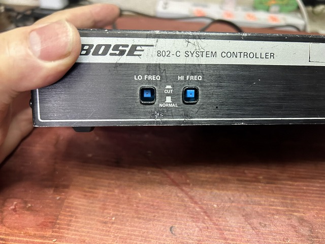 BOSE 802Ⅱ用のシステムコントローラジャンク品のその後のその2 - Tom