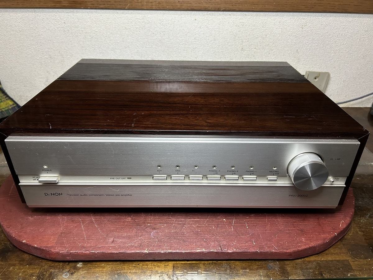 DENON プリアンプ PRA-2000Zの修理 ーその1ー - TomのブログⅡ