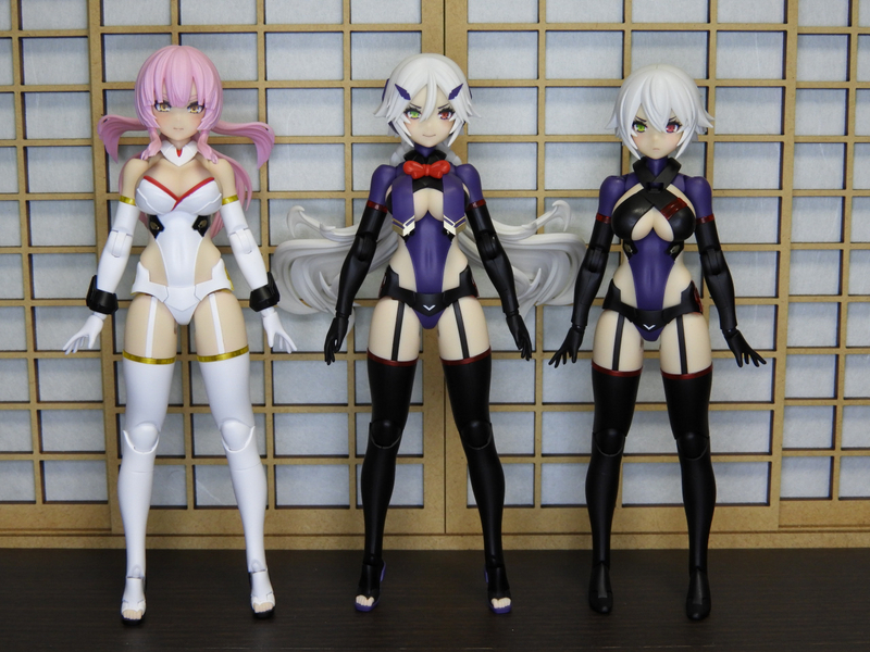 メガミデバイス 皇巫 スサノヲ レガリア 制作記1.素体モード - ほんず