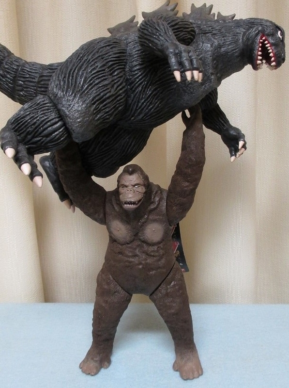 タグ付 バンダイ キングコング対ゴジラ キングコング ソフビ キンゴジ