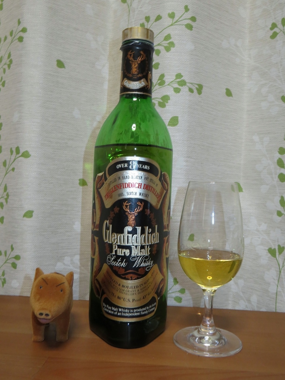グレンフィディック8年オールドボトル オールドボトル9本セットより