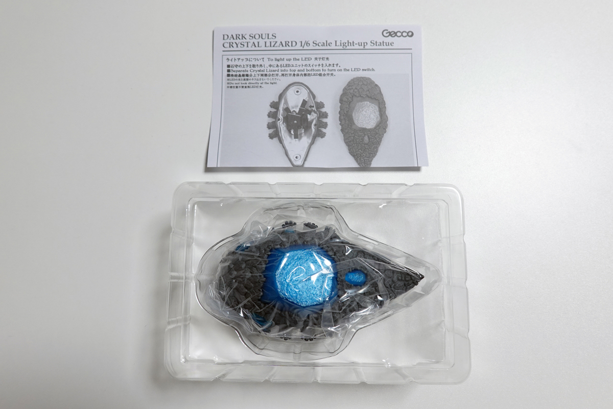 新品白紙付き Gecco 石守 結晶トカゲ DARK SOULS スタチュー Gecco