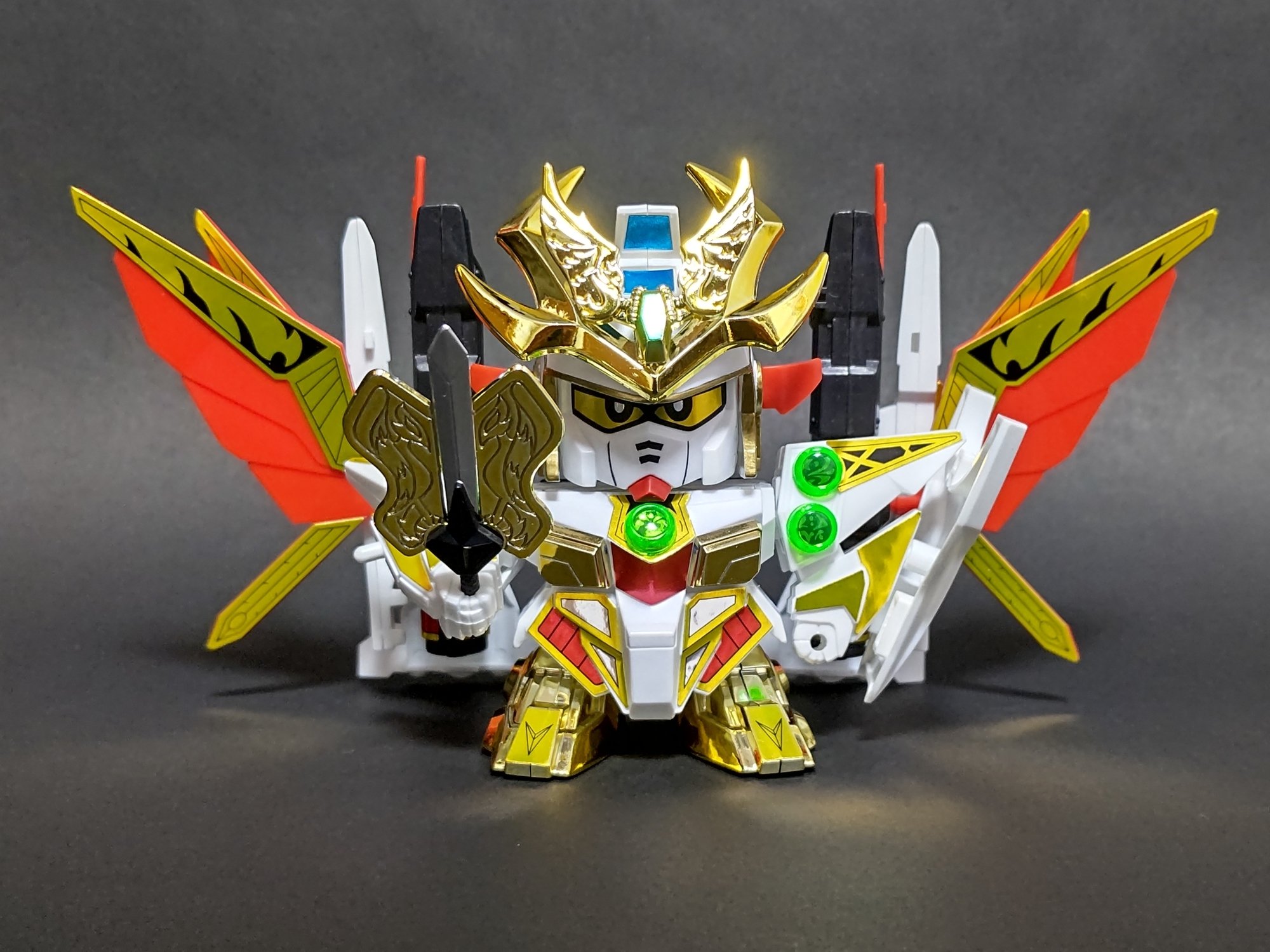 未組立 SDガンダムBB戦士 黄金の英雄 限定版 三代目 頑駄無大将軍