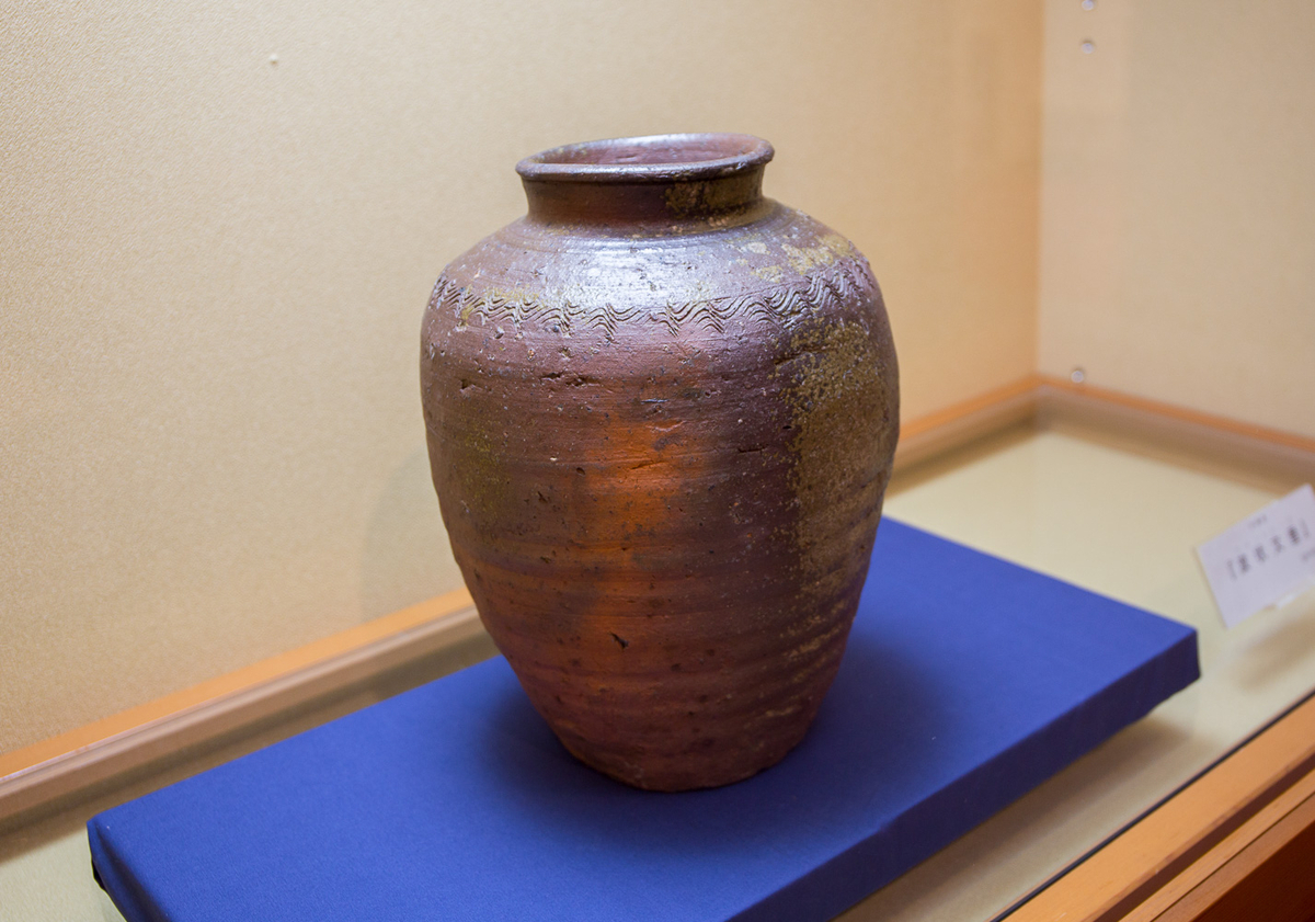 引き取り限定】古備前 備前焼 大壺 大甕 ヒビ有 大壺 備前焼 20