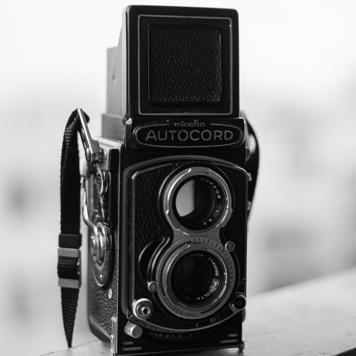 Minolta Autocord III型 二眼レフカメラミノルタオートコード マップ