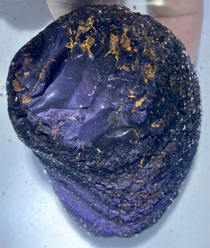 研磨品 十勝石玲瓏 金虹 スペシャルゴールデンレインボー