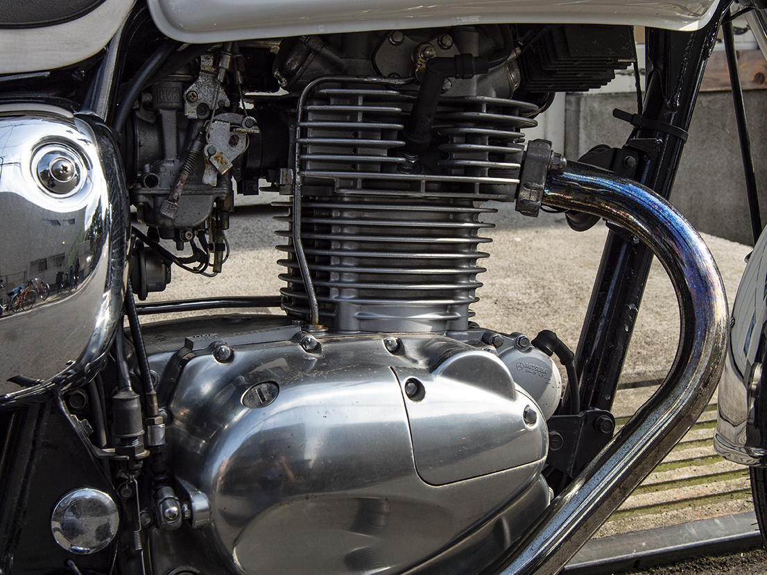 バイクタンク エストレヤRS用リキッドシルバーメタリックキャブレター車用