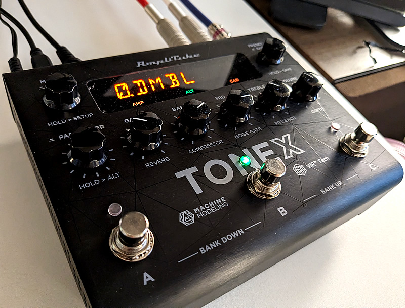 IK Multimedia TONEX PEDAL：買いました - 70歳までにギターを攻略する