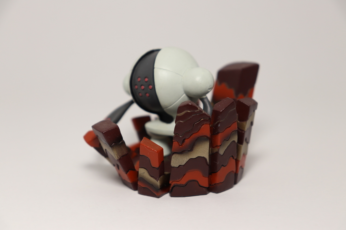 立体ポケモン図鑑 トサキント ププリン イシツブテ ナマケロ レジ