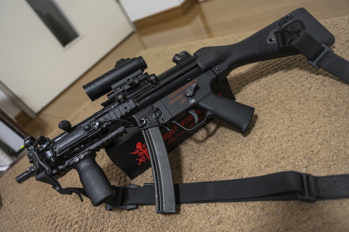 東京マルイ 次世代 MP5A5 A4固定ストック付き 固定ストックタイプの次