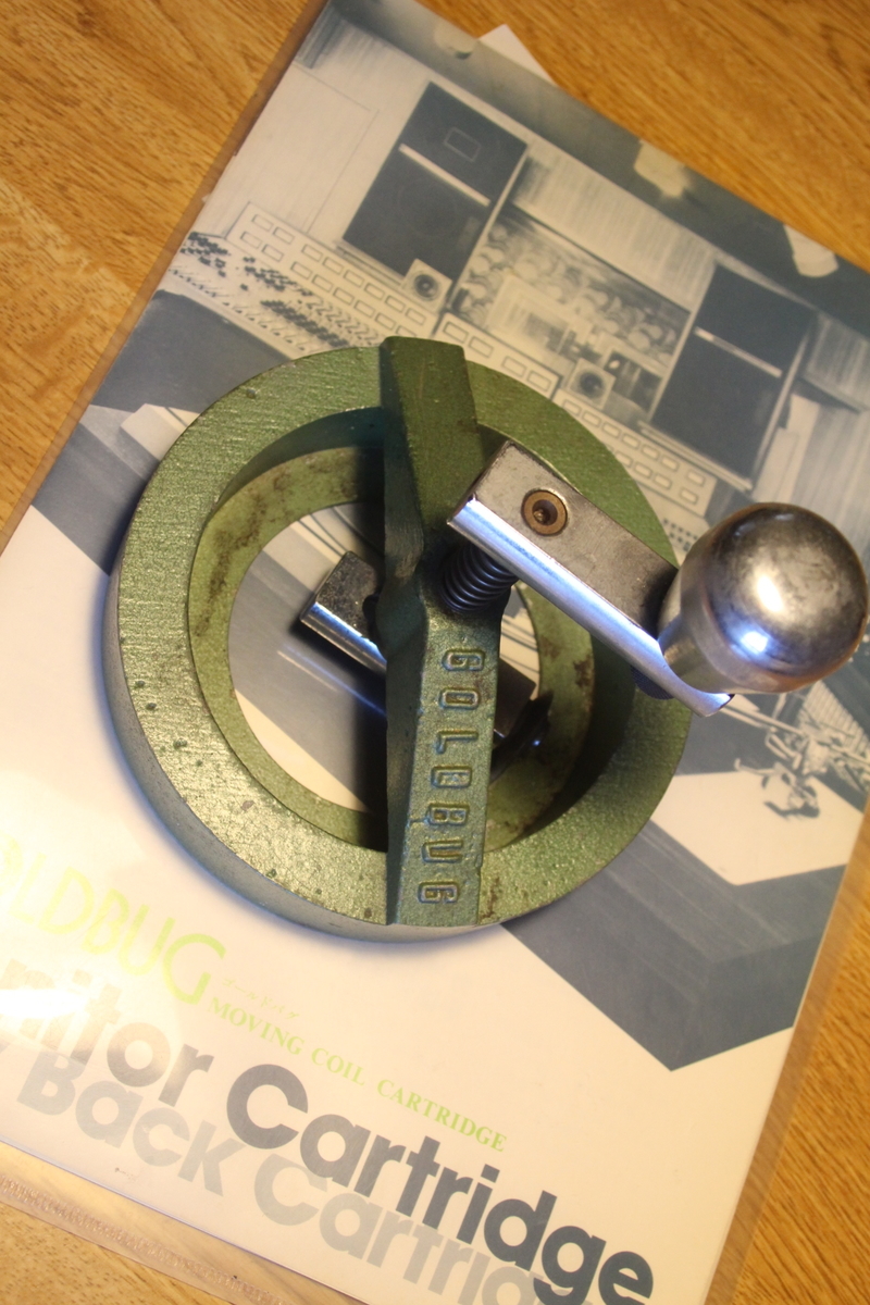 廃盤名機 GOLDBUG Medusa ヘッドシェル付 高音質MMカートリッジ