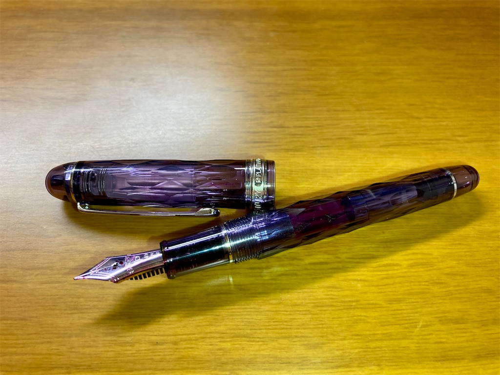 プラチナ #3776CENTURY センチュリー 紫雲のレビュー！ - しけももこれ