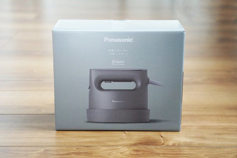 口コミレビュー】Panasonic 衣類スチーマー使ってみた。「シワ取れない