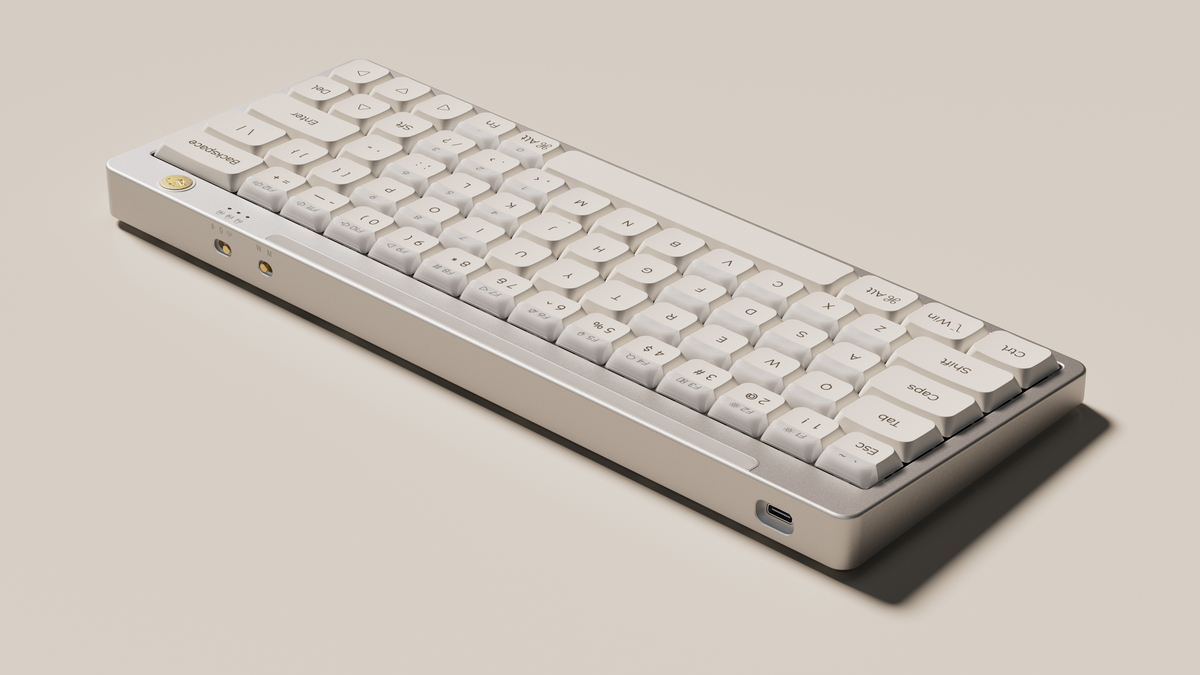 Nics Hesper64(100)｜世界初デュアルアクションキー搭載・ロー