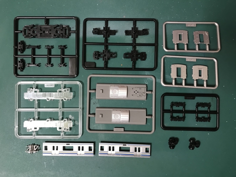 Bトレ E217系横須賀・総武快速線を組み立てる＆15両フル編成にしてみた