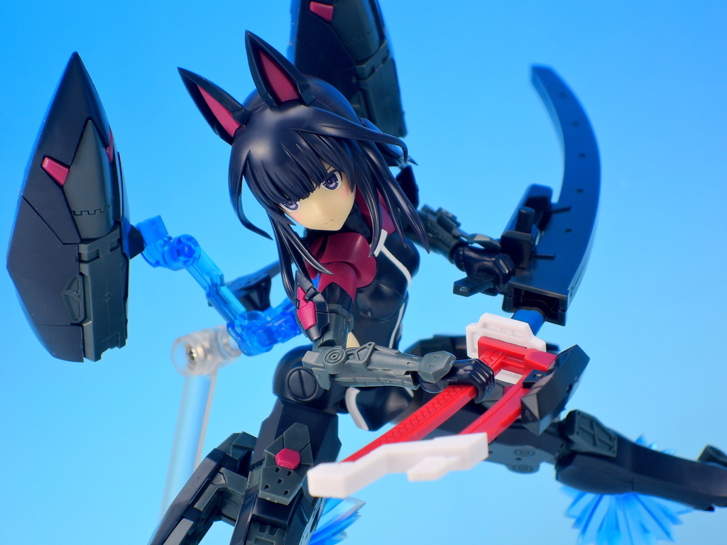 メガミデバイス アリス・ギア・アイギス吾妻 楓【皆伝】 を作る - YOの