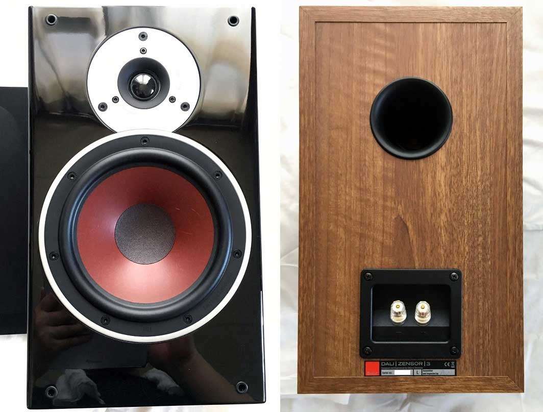 フロントスピーカーをウッドファイバーコーンが特徴的な DALI ZENSOR3