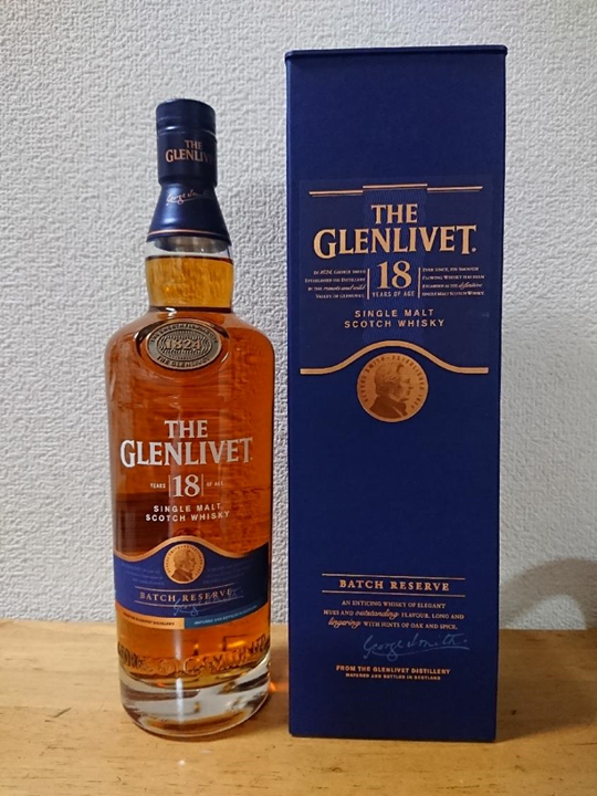 グレンリベット18年 The Glenlivet 18 Year Old - Whisky Diary