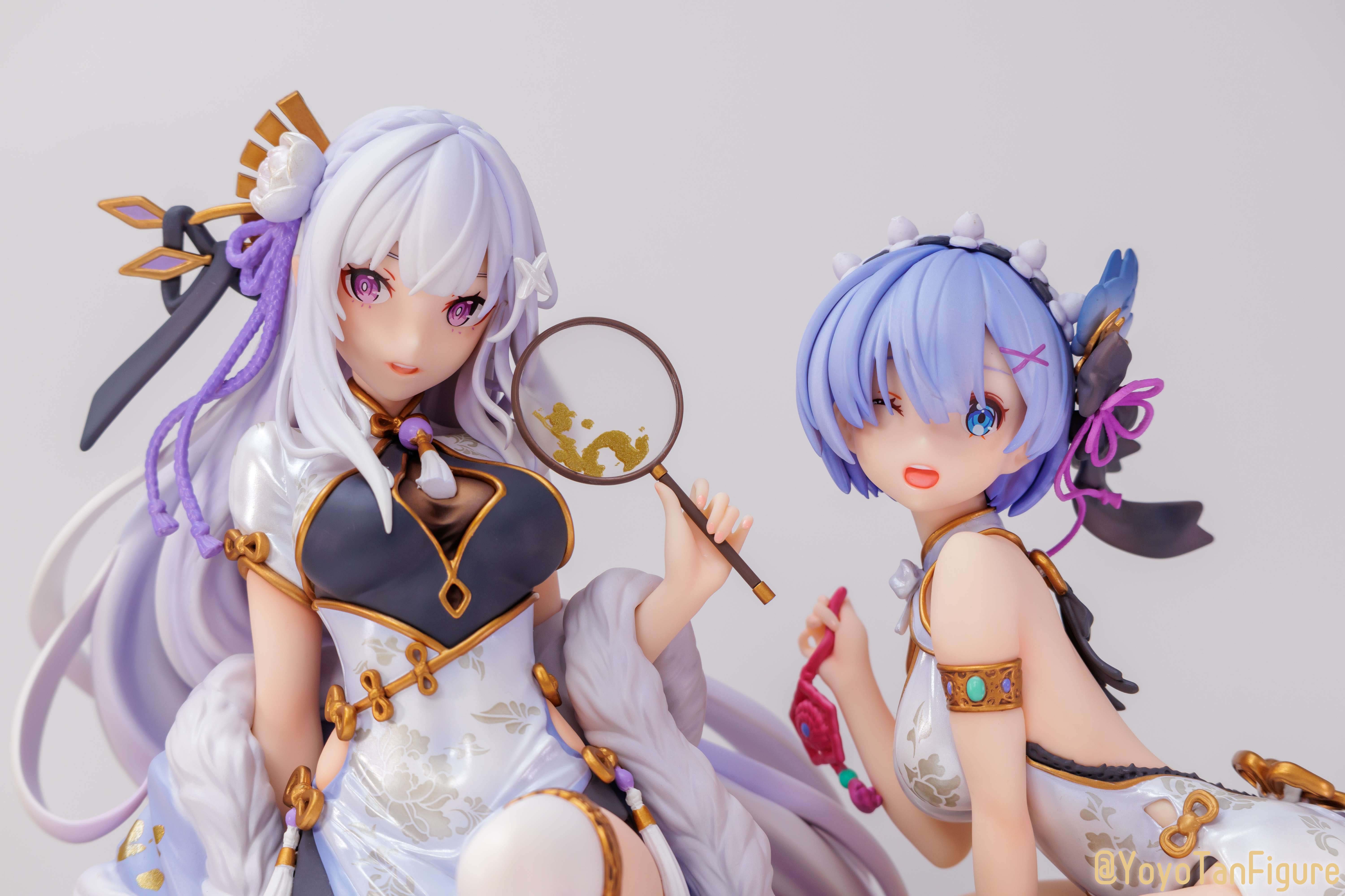 リゼロ レム優雅美人ver. エミリア 優雅美人ver. フィギュア