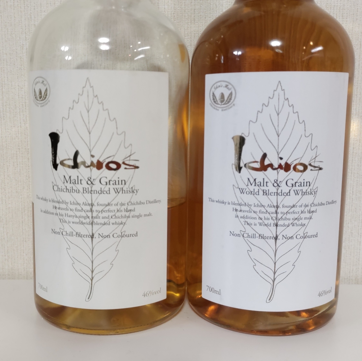 イチローズモルト&グレーン ホワイトラベル(旧ボトル) - ZeekなGoe の