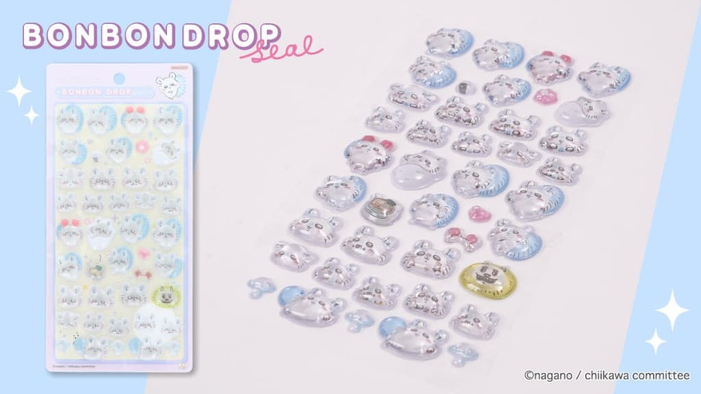 ちいかわ ボンボンドロップシール 第2弾 4種セット×20 ちいかわ - サン