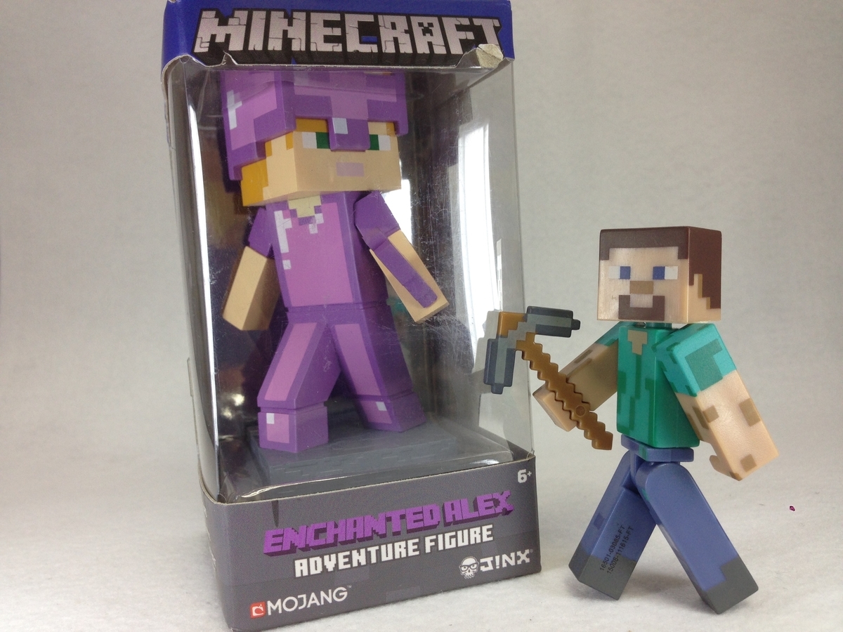 JINX Minecraft エンチャントアレックス アドベンチャーフィギュア
