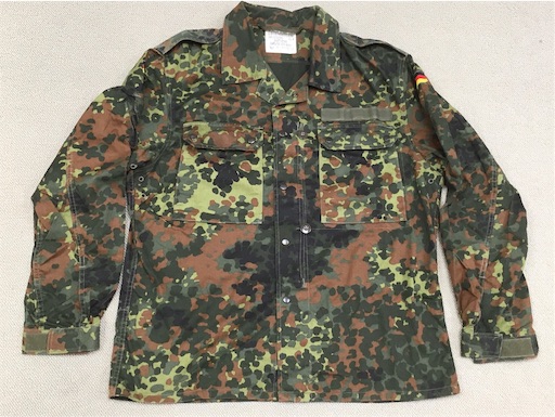 ドイツ再統一前の装備です！【旧西ドイツの軍服】陸軍迷彩ジャケット