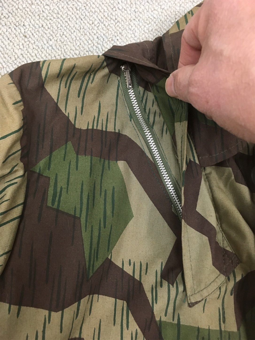 ドイツ軍国防軍空挺旅団迷彩服 WW2 ナチスドイツ軍 スプリンター迷彩